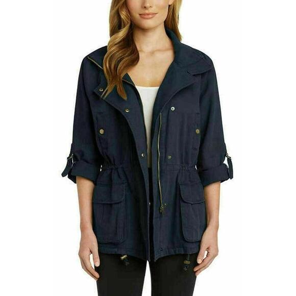 Matty M Womens Anorak Jacket Navy Size XXL - Picture 1 of 4